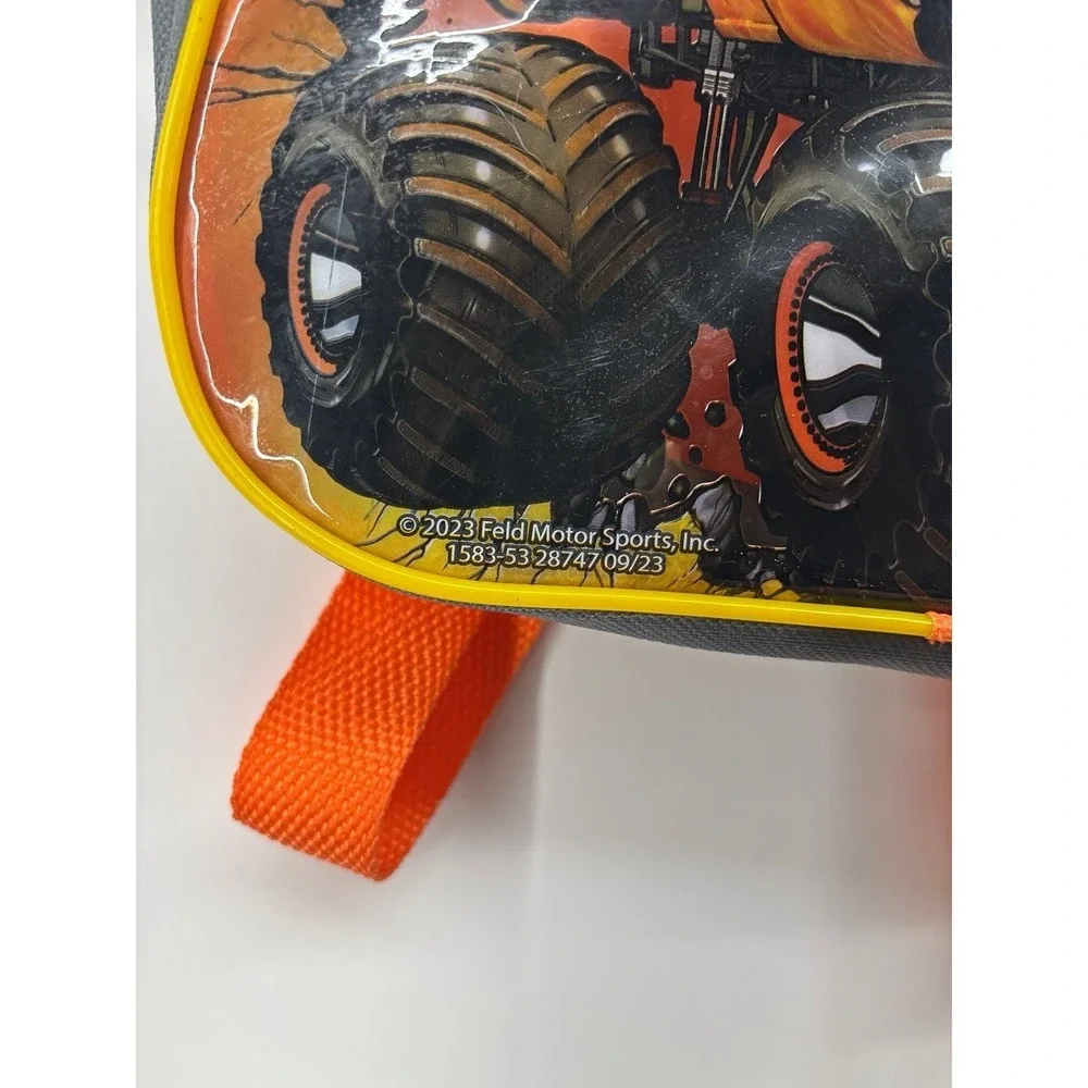 Monster jam, orange backpack (2023) Bendon